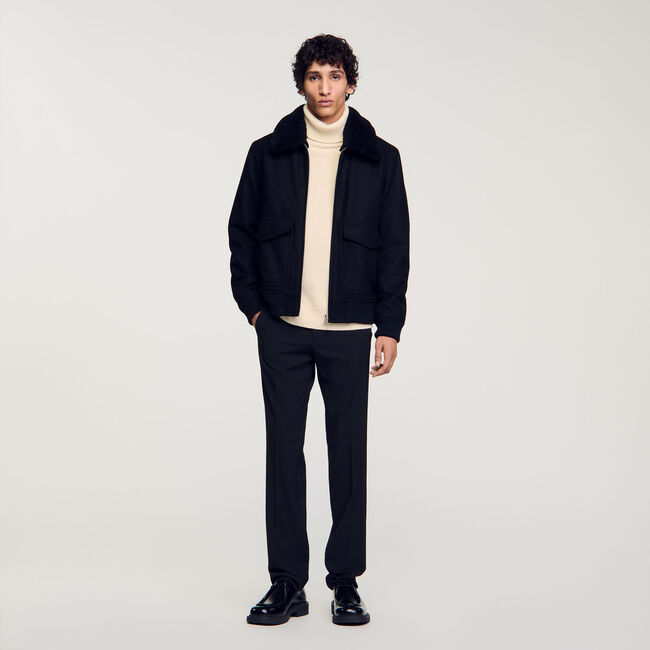 Blouson zippé