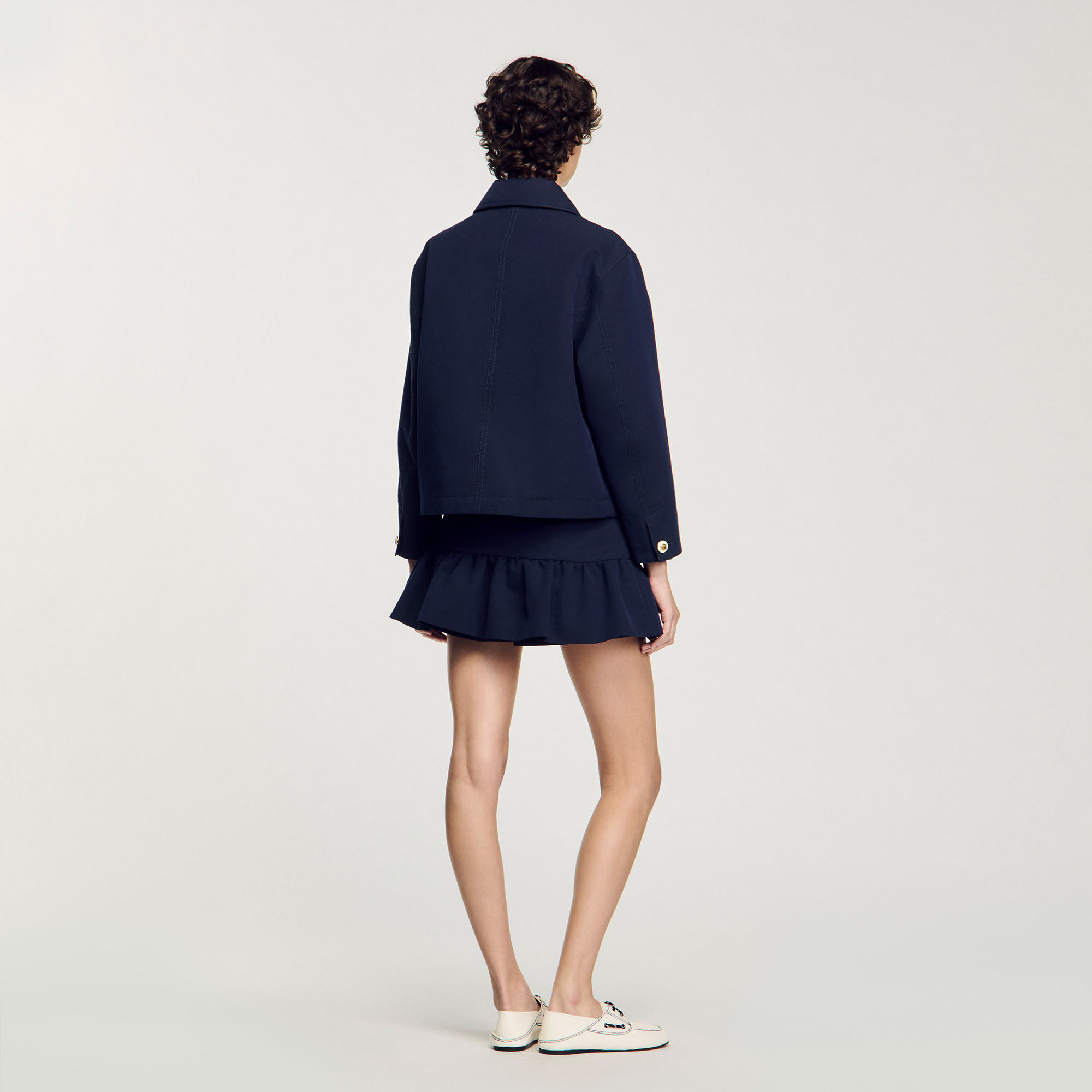 Blouson mit Offiziersknöpfen