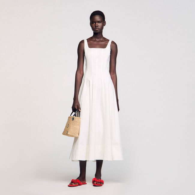 Flared long dress