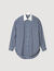 Chemise à carreaux strassée
