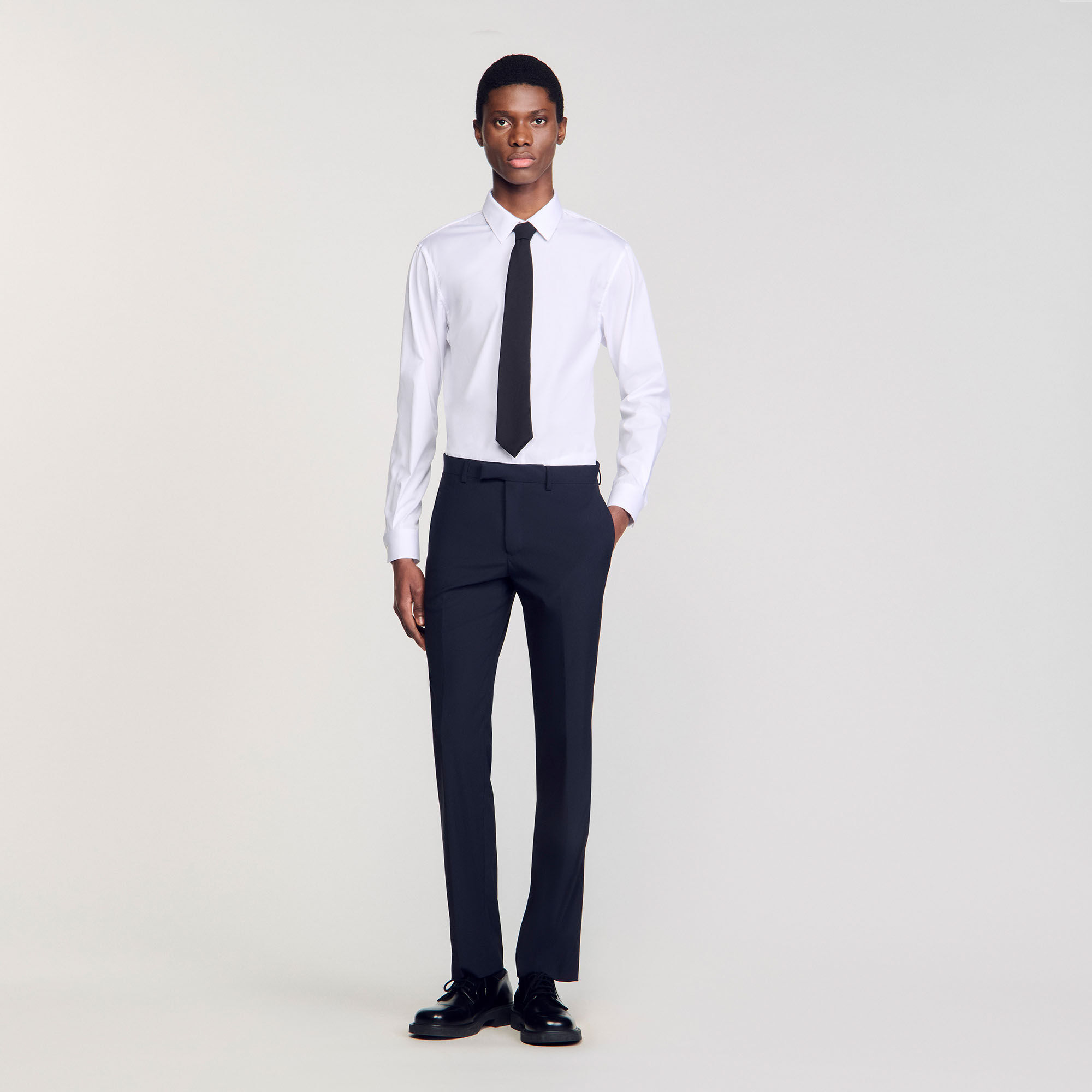Pantalon de costume en laine