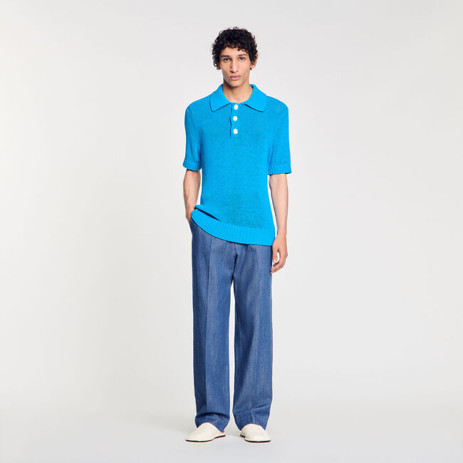 Polo en maille
