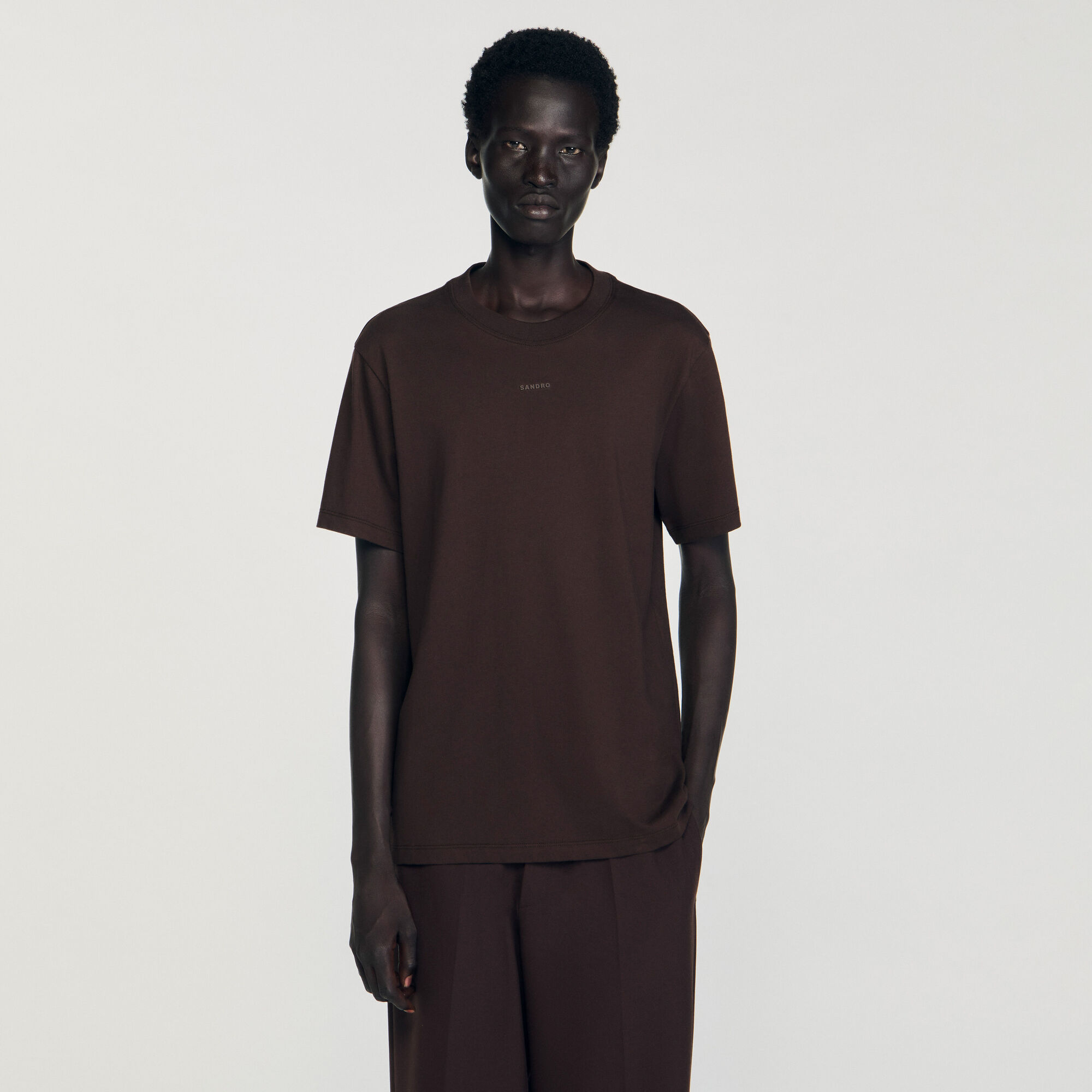 T-shirt en coton à logo