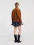 Oversized suede jacket