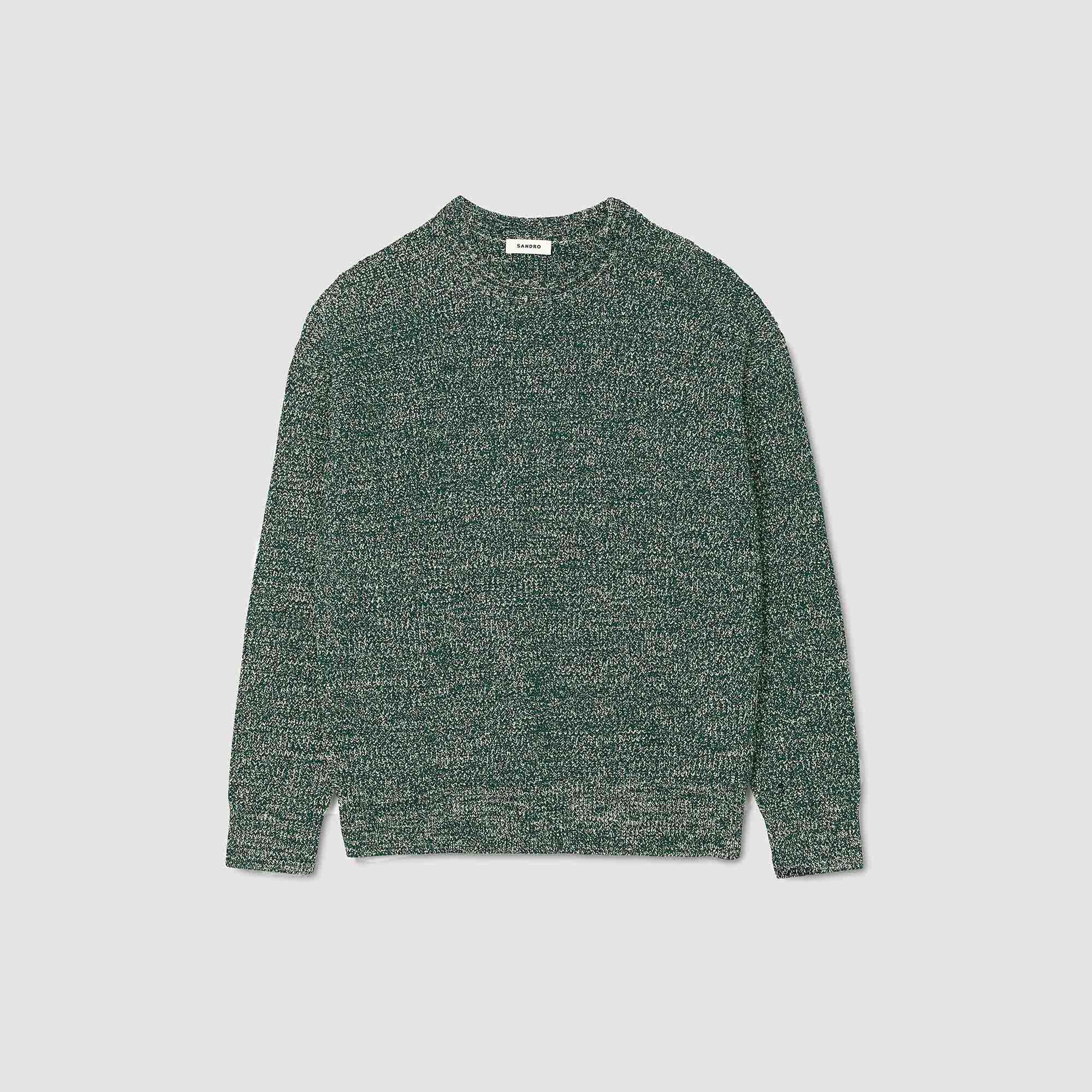 Pull en maille chenille