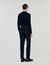 Pantalon élastiqué en laine
