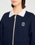 Zweifarbiges kurzes Sweatshirt