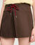 Pleated skort