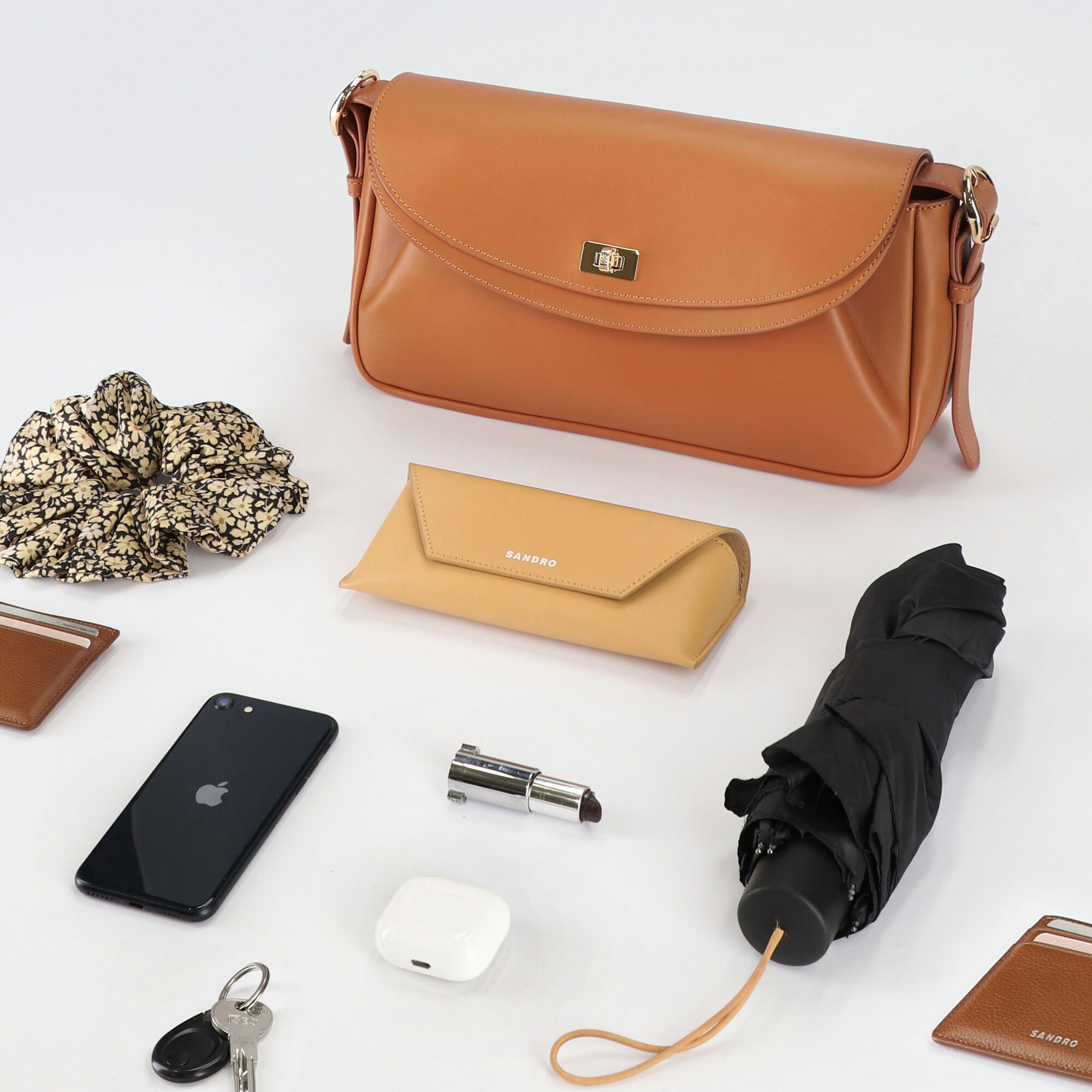 Tasche Le Mambo aus Glattleder
