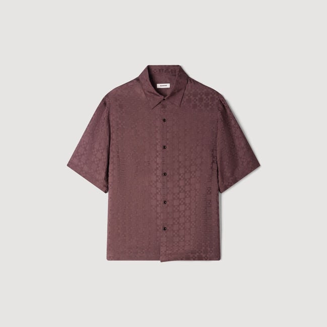 Square Cross loose-fit shirt