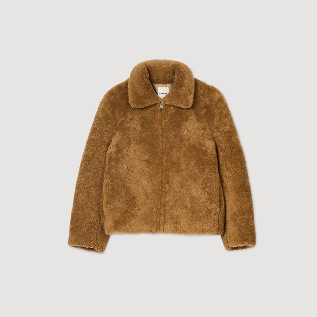 Shearling-Jacke