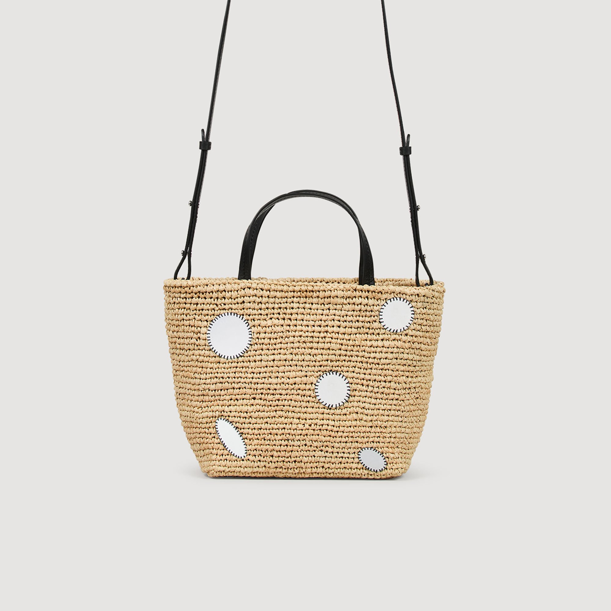 Sac panier en raphia