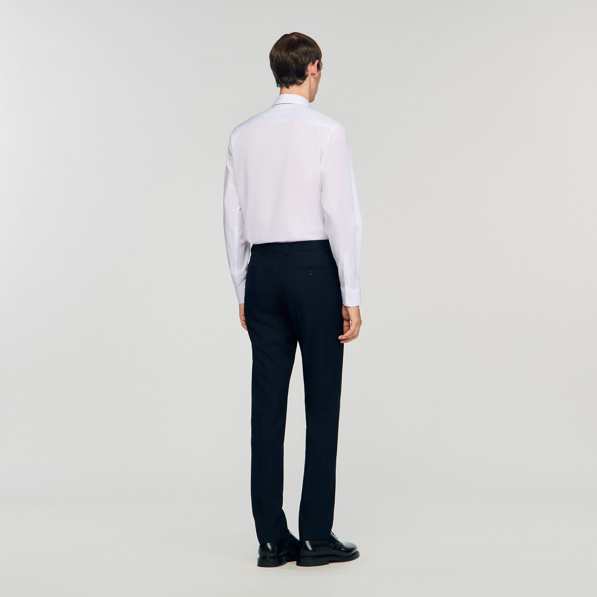 Pantalon de costume en laine