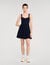 Robe courte en maille