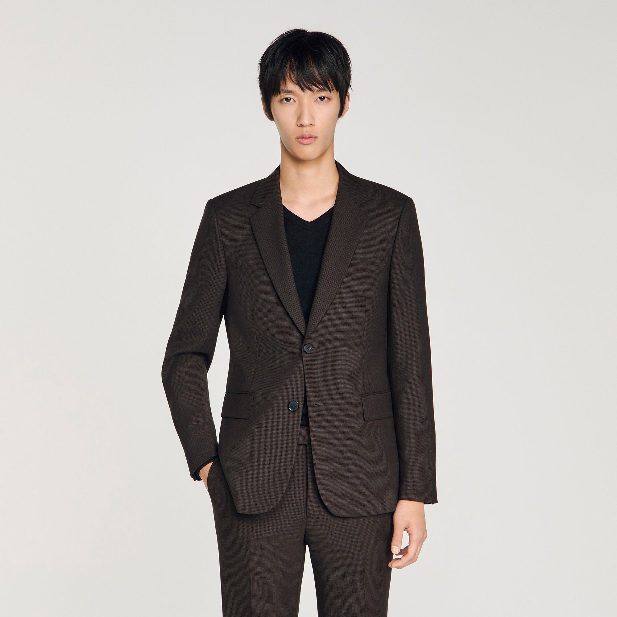 Anzugsakko aus Wolle