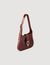 Geprägte Ledertasche Janet im Kroko-Look