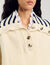 Stripy sailor-neck jumper