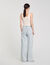Jeans mit Strassstreifen
