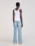 Vest top with rhinestones