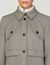 Trenchcoat mit Hahnentrittmuster