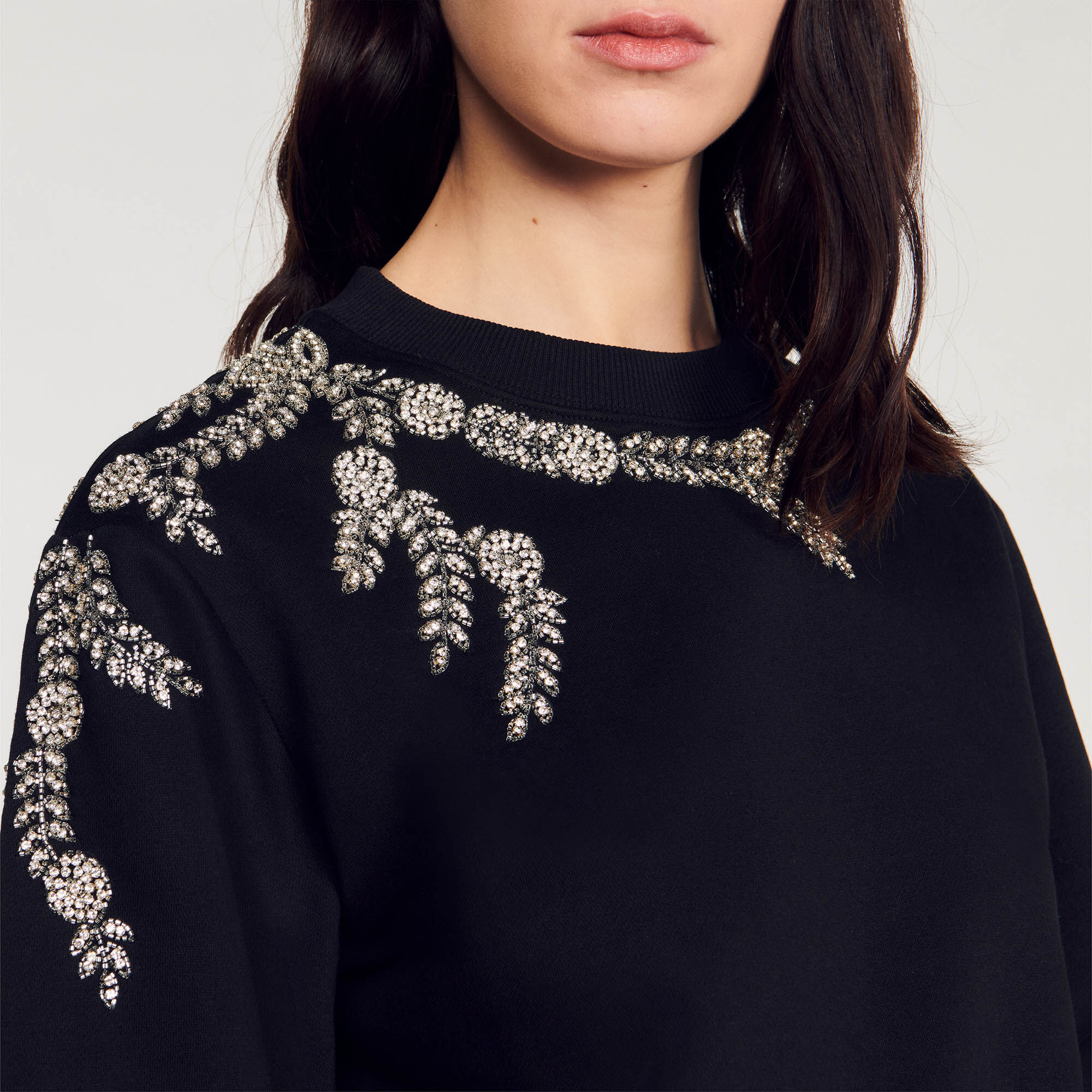 Embellished sweatshirt