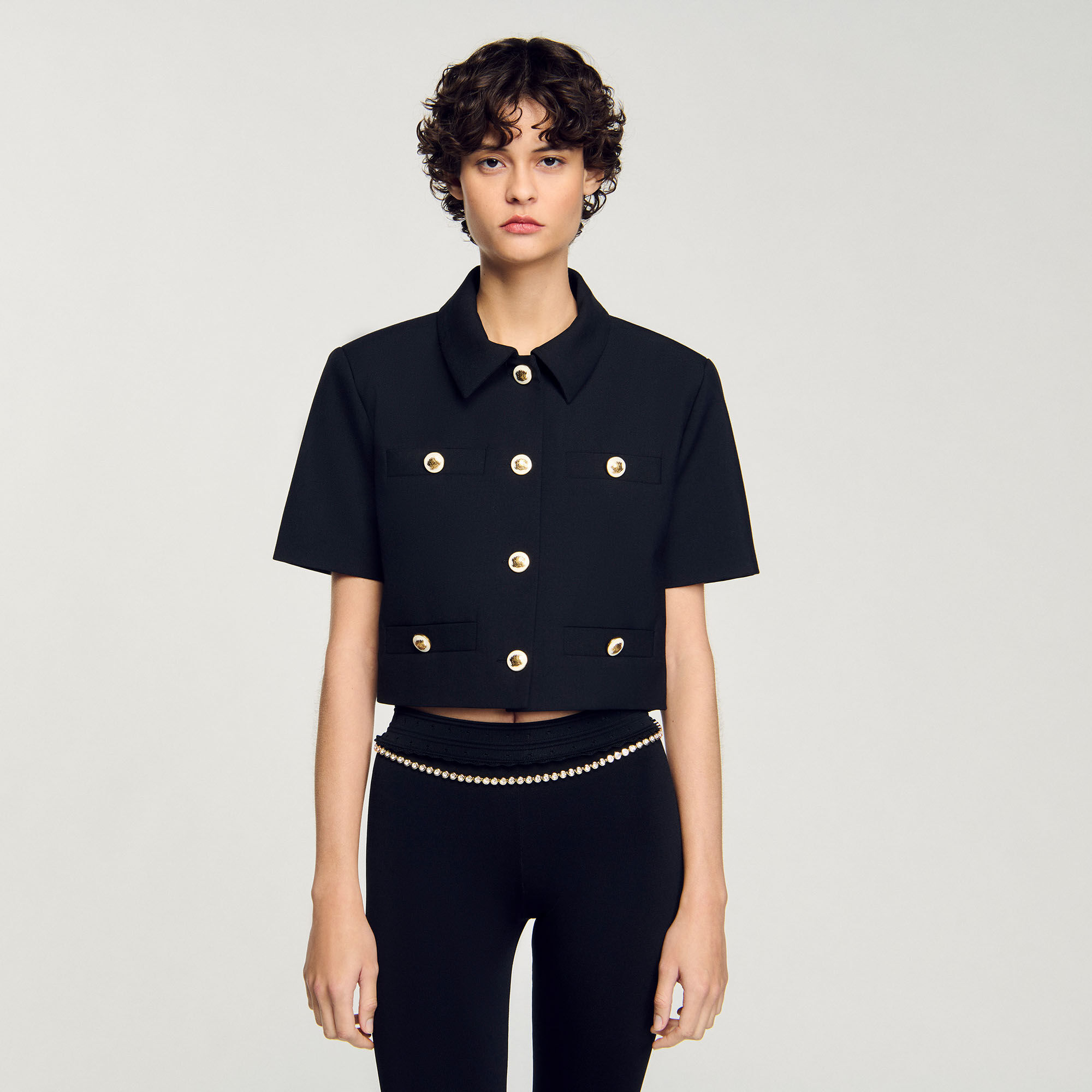 Short-sleeved jacket