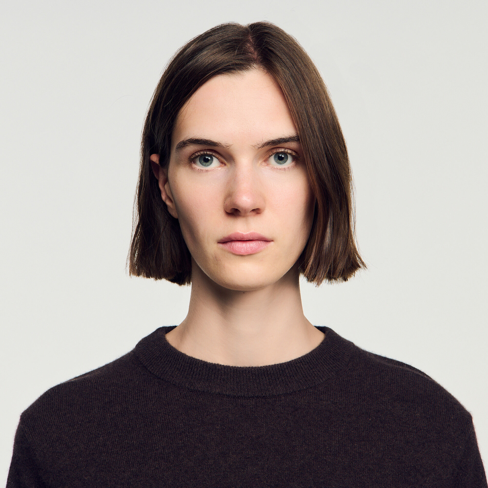 Kaschmirpullover mit Rundhals - Mixte | Sandro