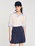 Pull bicolore en laine et cachemire 