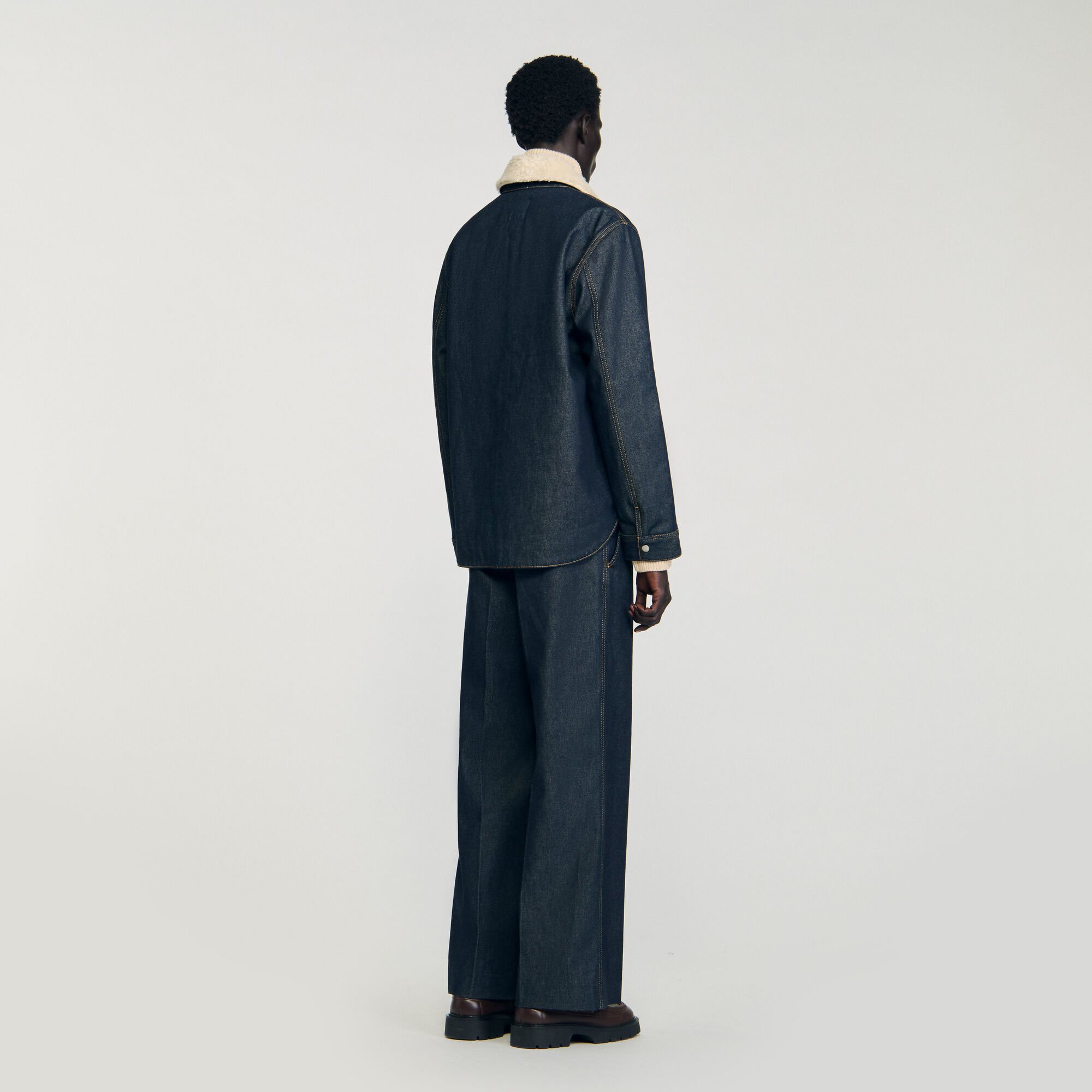 Surchemise en denim