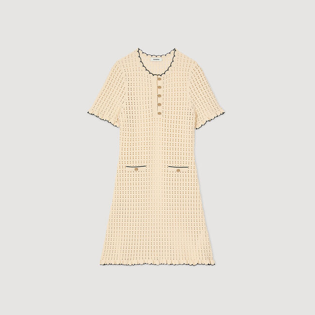 Kurzes Strickkleid