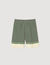 Patterned floaty Bermuda shorts