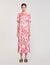 Langes Hemdkleid mit Blumenprint