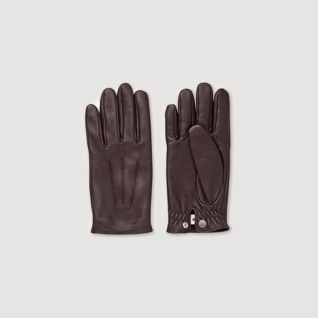 Gants en cuir d'agneau