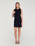 Robe courte à découpes