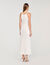 Robe longue perlée