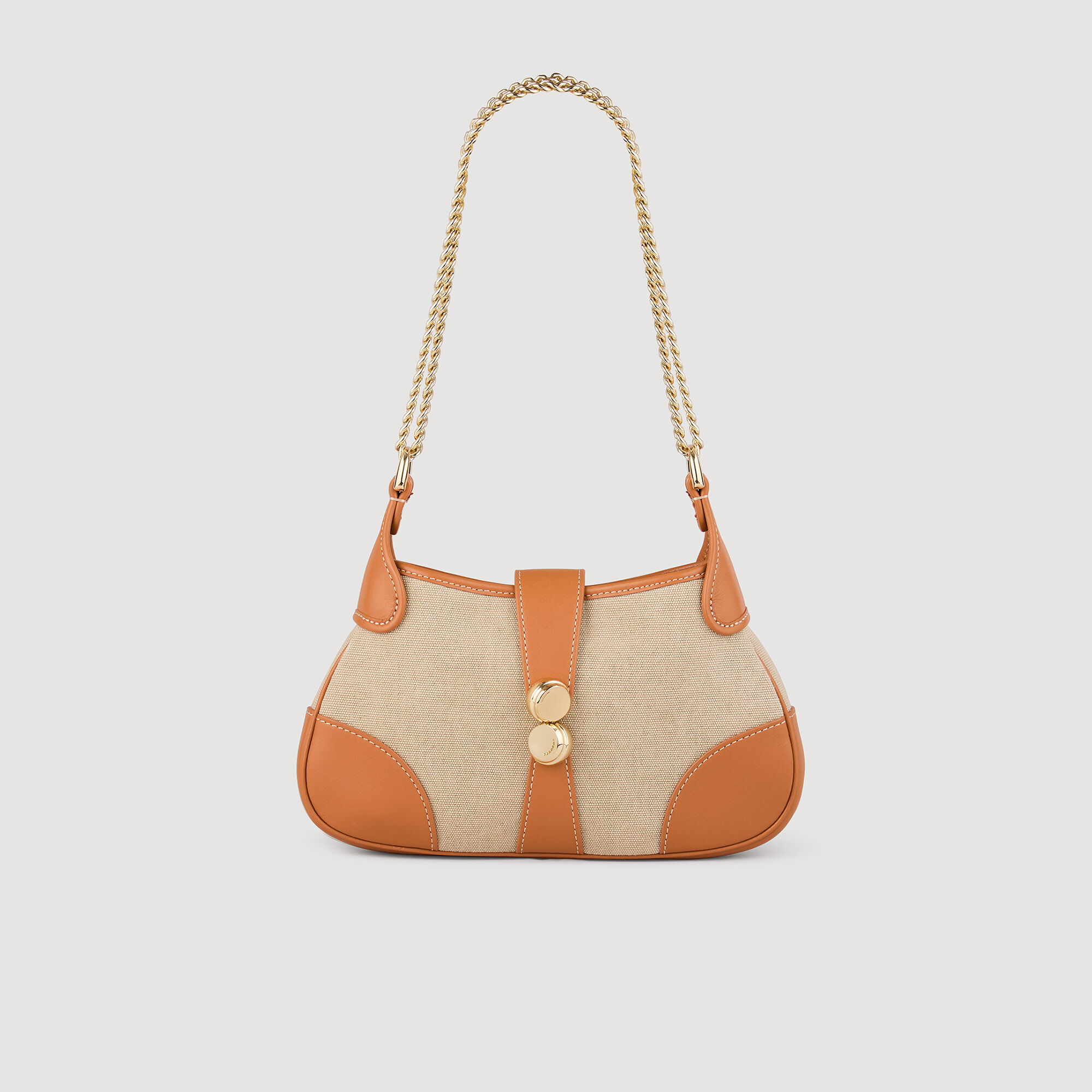 Sac Janet en toile et cuir