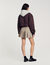 Hooded sweatshirt jacket