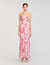 Floral print maxi dress
