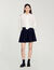 Short knit skirt