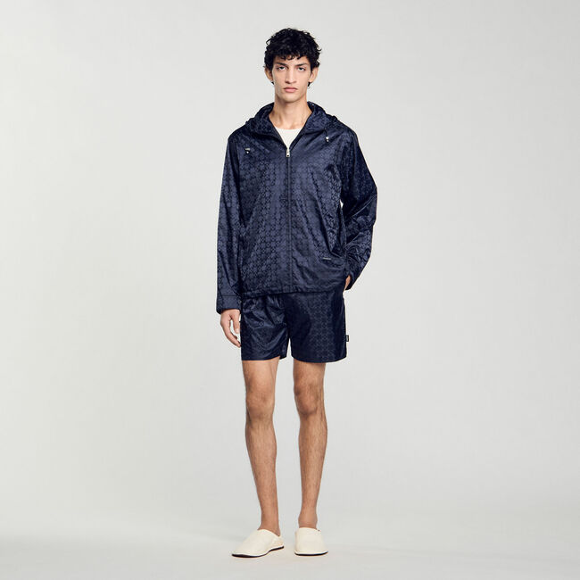 Blouson en nylon Square Cross