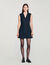 Short rhinestone suit dress