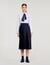 Long pleated skirt