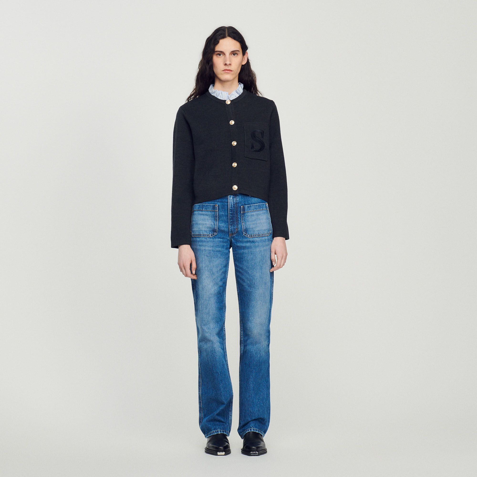Sandro cardigan hotsell