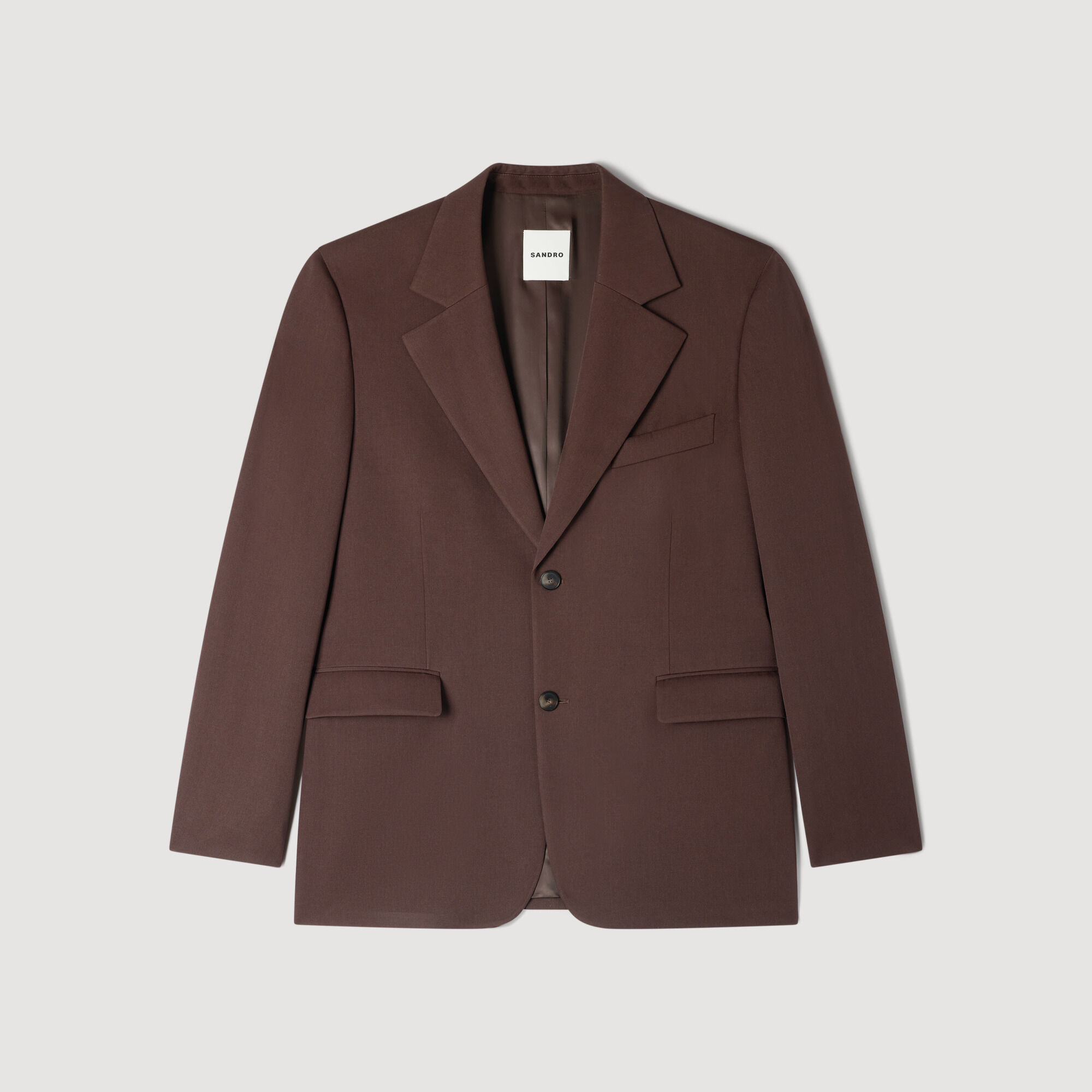Oversize-Jacke aus Wolle