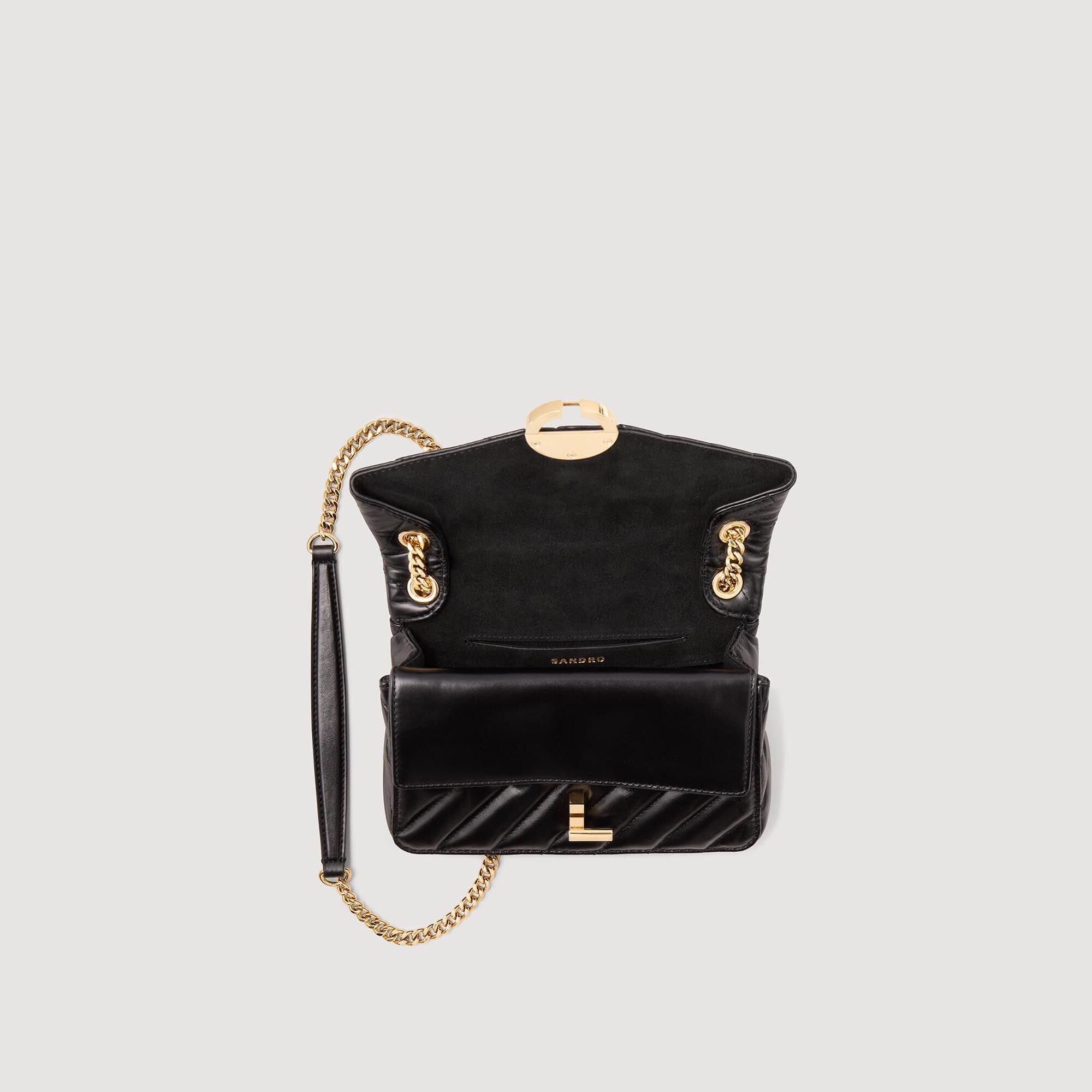 Kleine Tasche Yza aus Glattleder