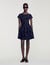 Robe en maille jacquard fleuri - Femme | Sandro