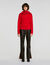 Zip-neck knit jumper - Women | Sandro