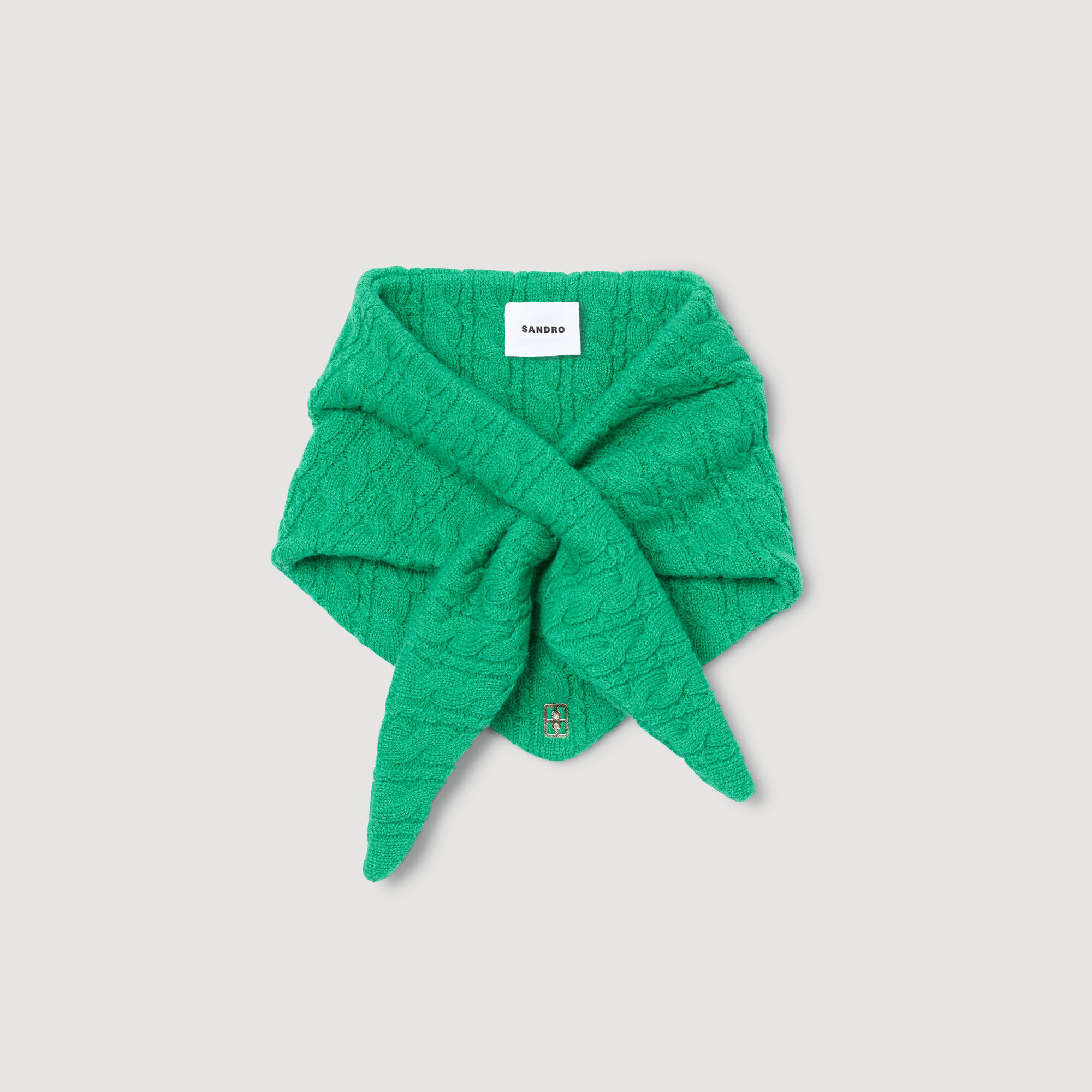 Cable knit bandana Cable knit bandana