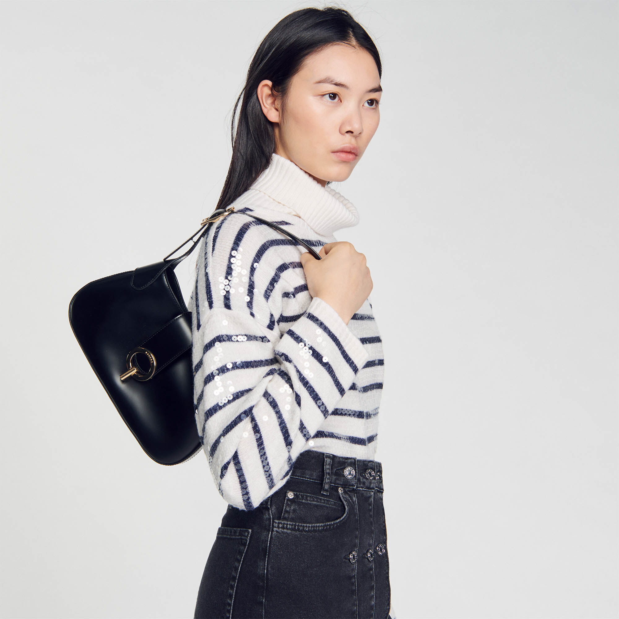 Janet bag in certified leather