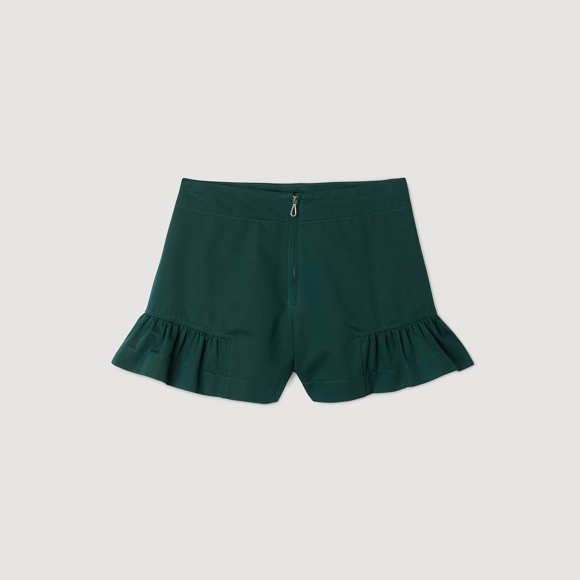 Ruffled shorts